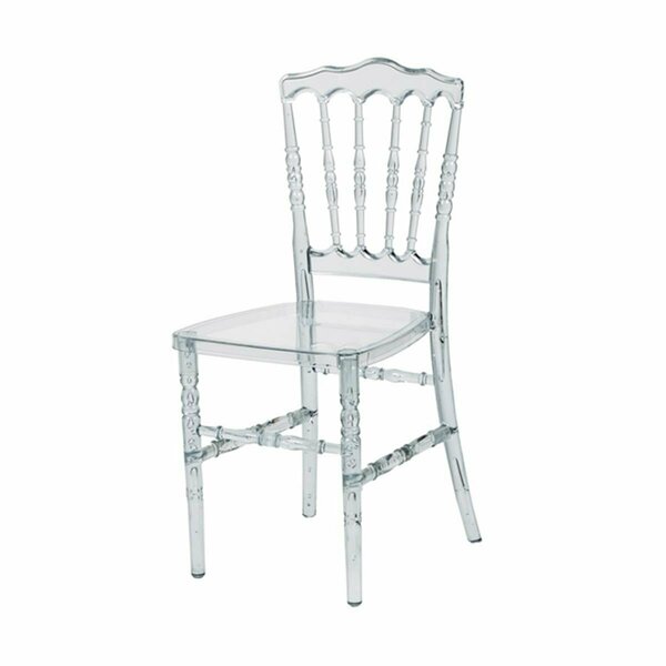 Bedding Beyond Napoleon Clear Polycarbonate Stackable Chair BE749268